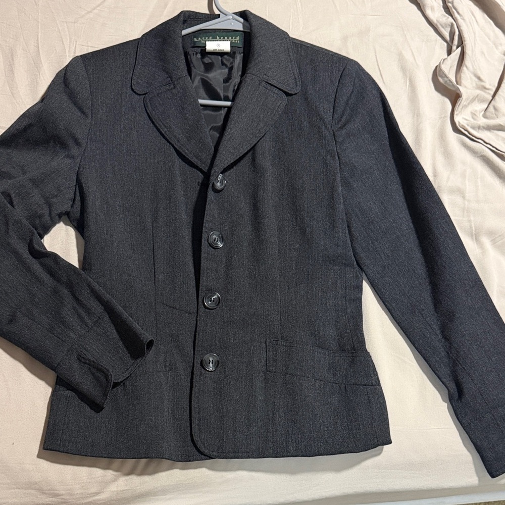 Harve Benard Women's Charcoal Sport Coat
